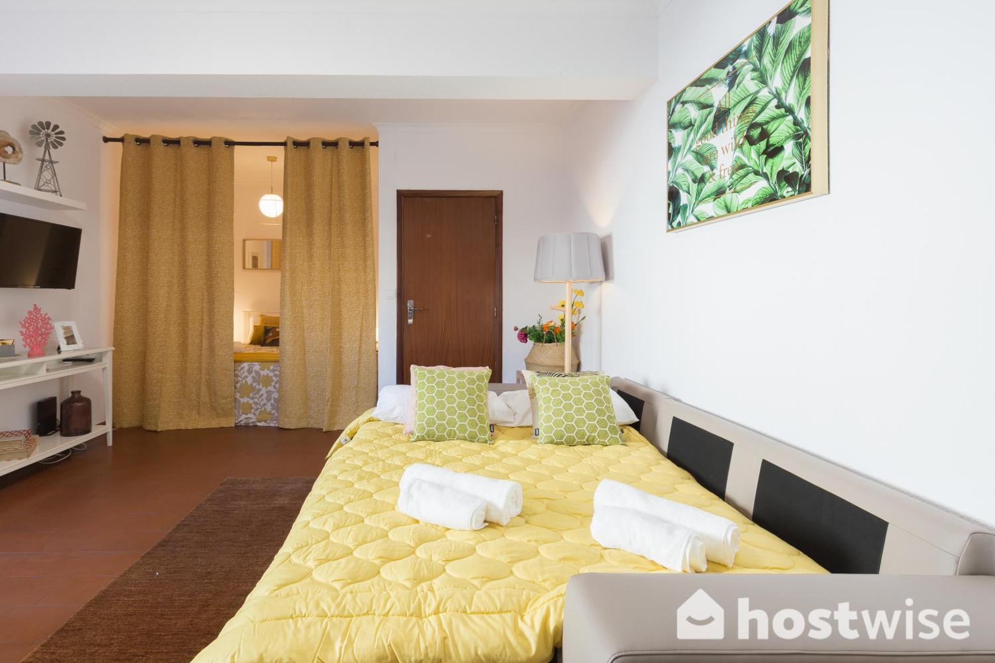 Apartamento Host Wise - Comfy Bright Flats With Netflix OOporto Habitación foto